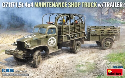 Miniart 35498 camion officina - miniart,