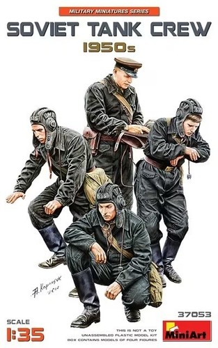 Miniart 37053 equipaggio carro - miniart,