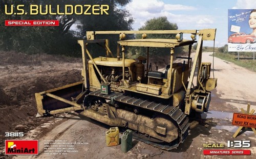 Miniart 38115 bulldozer usa - 38115,