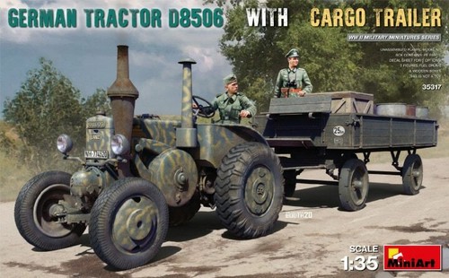 Trattore tedesco miniart - tedesco,