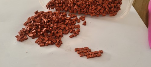 320 bambole miniatura - 320, rosso