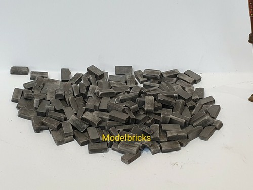 250 mattoncini rughe grigio - 250,