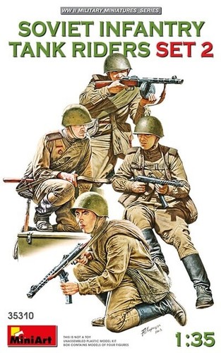 Miniart 35310 cavalieri carri